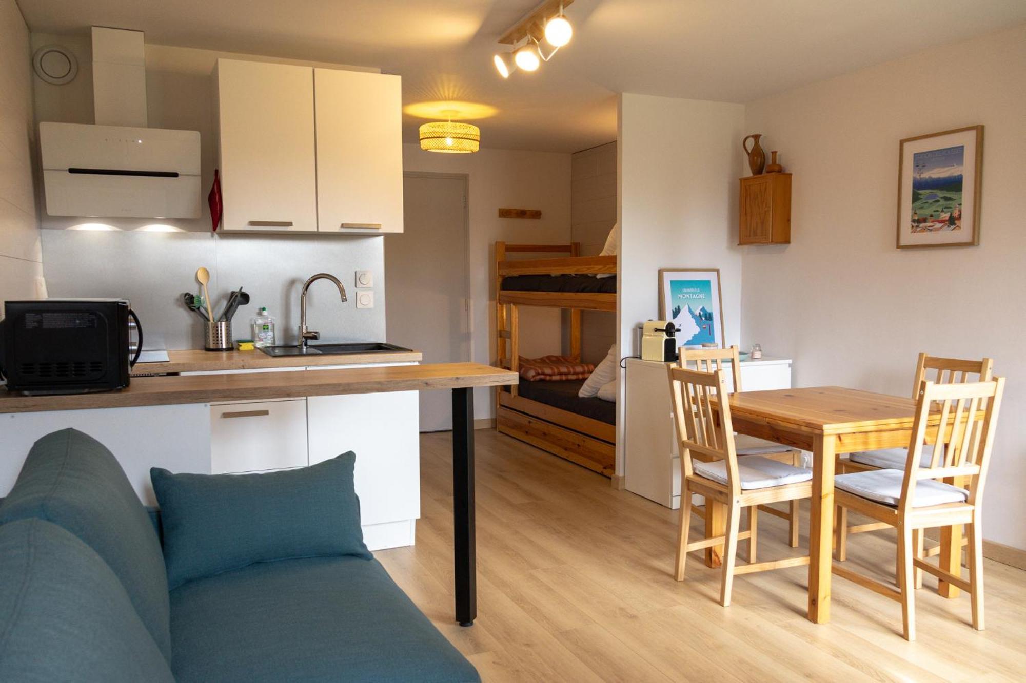 Chaleureux Appartement Avec Balcon Au Coeur Des Rousses Les Rousses Extérieur photo